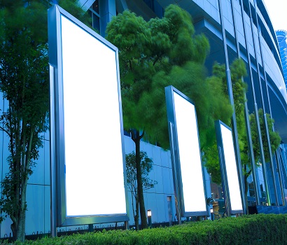 Modern City Advertising Light Boxes