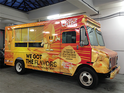 Vehicle Wrap, Van Wrap, Truck Wrap, Vinyl, Food Truck