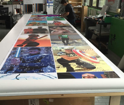 large Format Canvas Prints Full Color